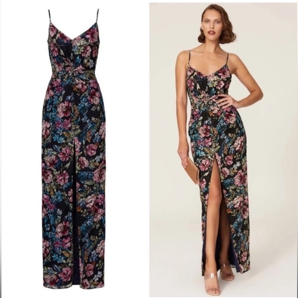 Amanda Uprichard Dresses & Skirts - Amanda Uprichard Ellie Floral Lace Maxi Dress 🌸 XS